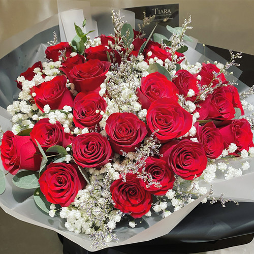 33 ROSE- 33枝紅玫瑰即日送貨| tiarajp
