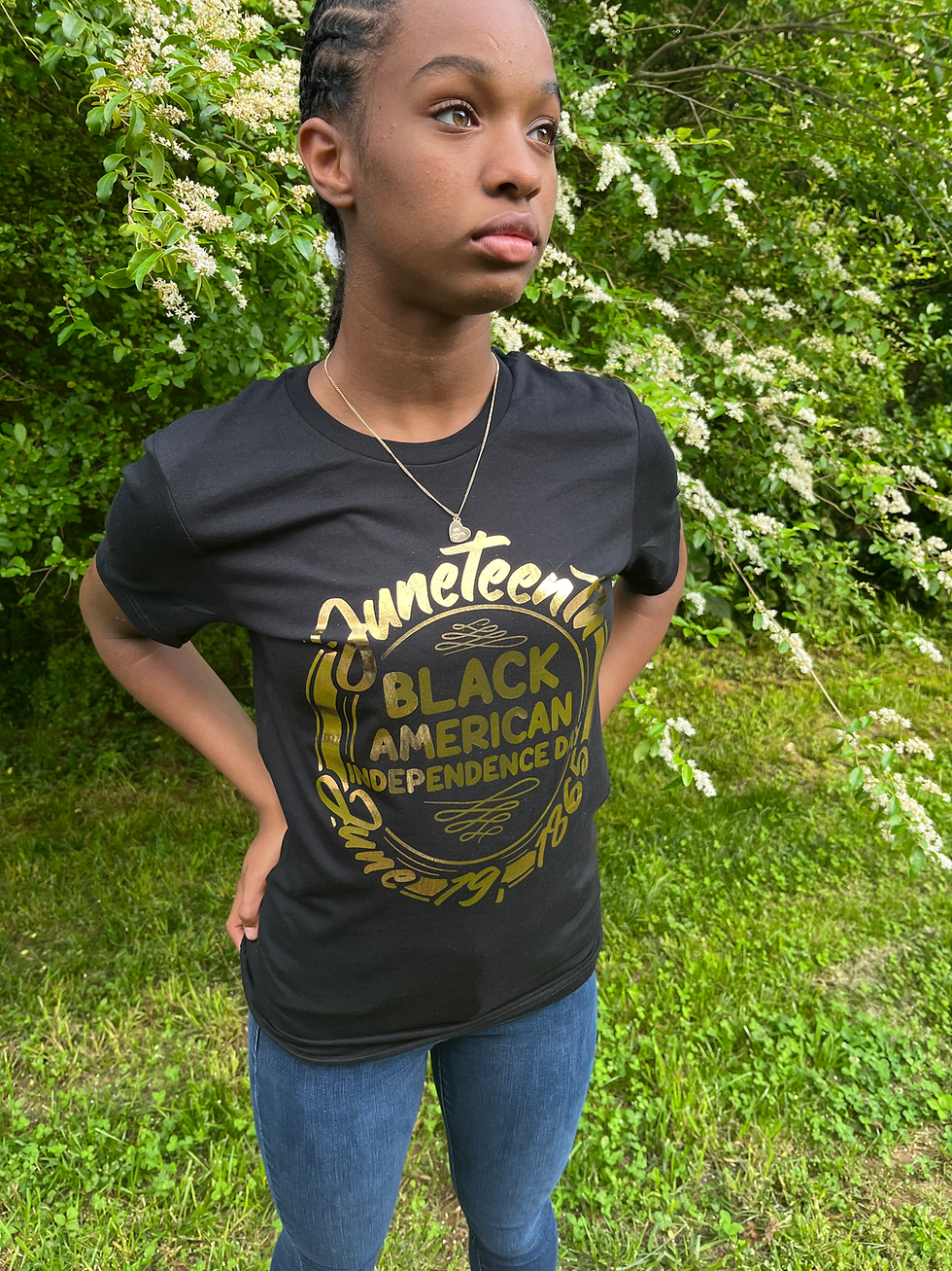 Thumbnail: Juneteenth Black American Gold Foil