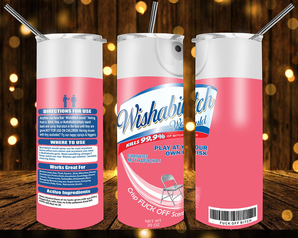 Thumbnail: WishaB*tch Would 20oz Tumbler