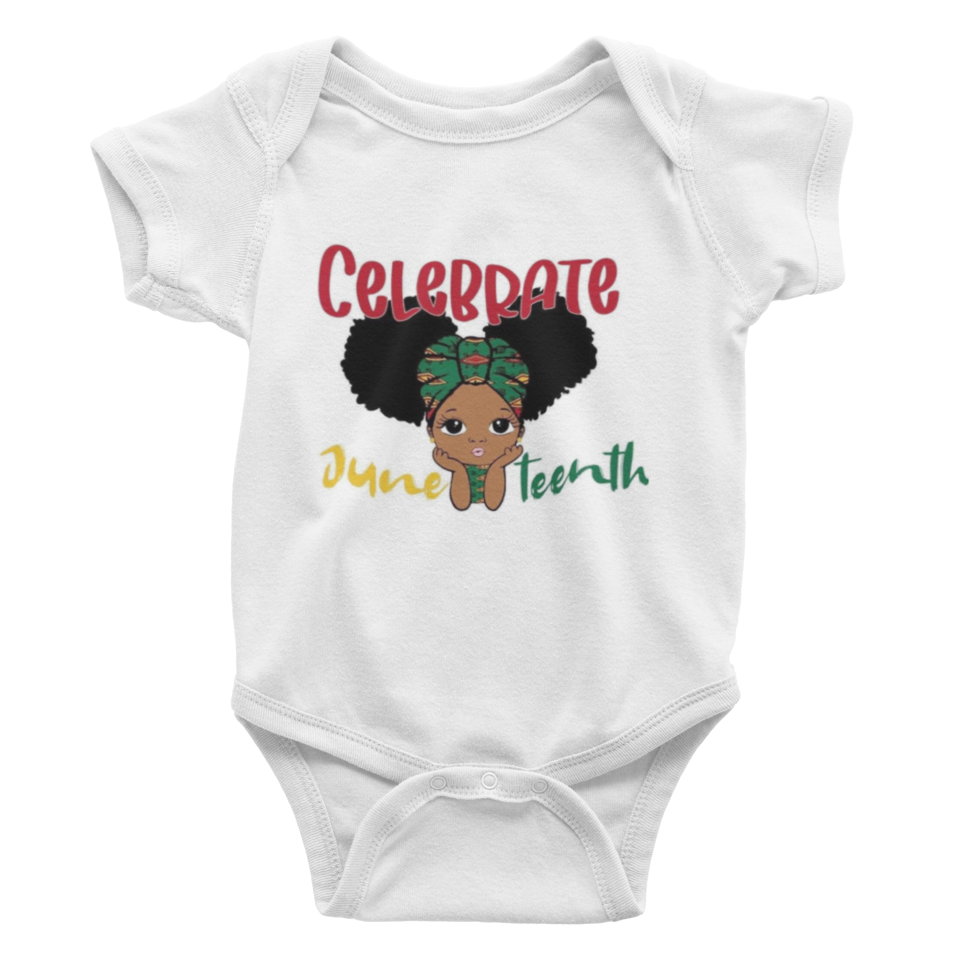 Girl Celebrate Juneteenth Onesie