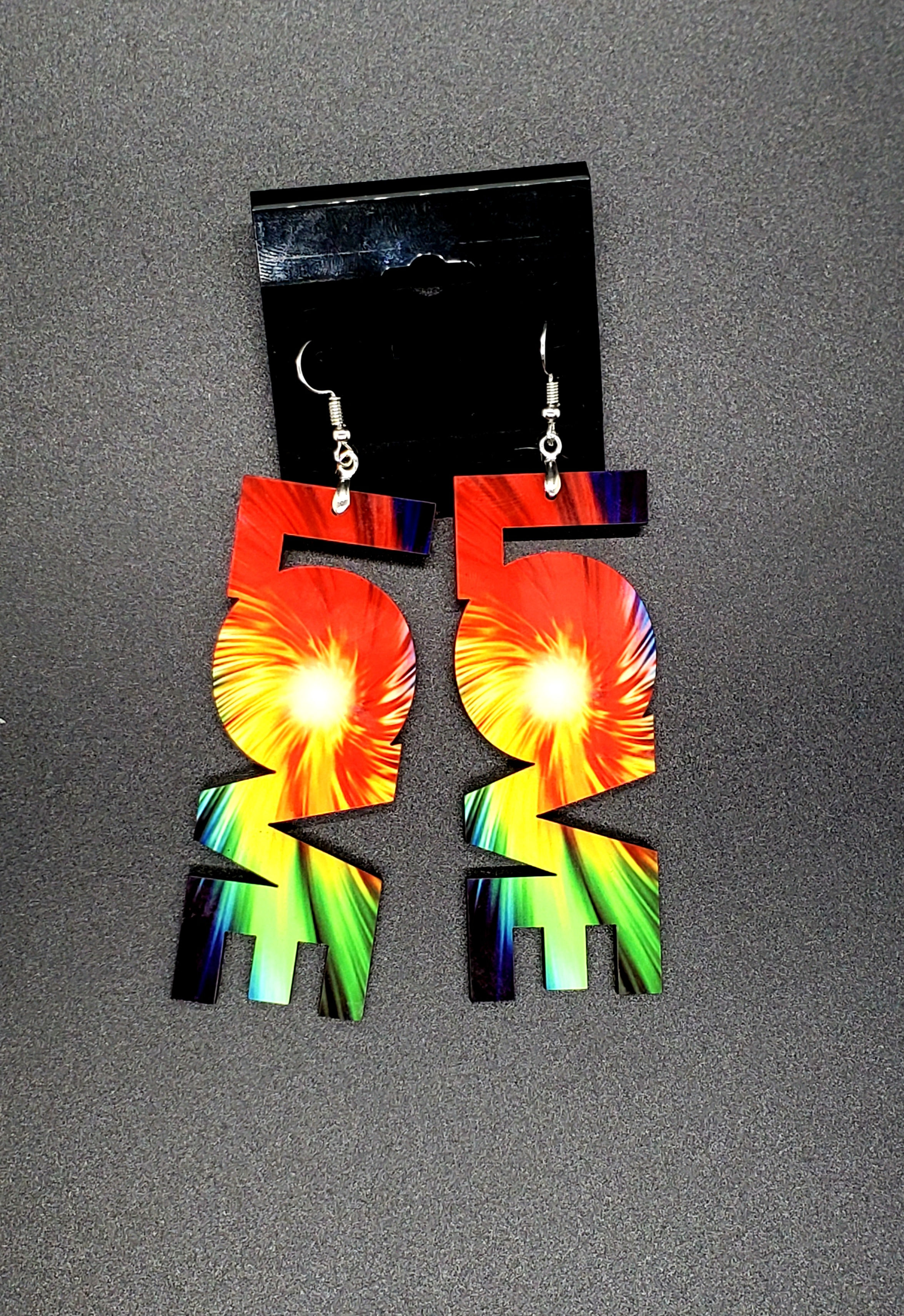 Abstract Love Earrings