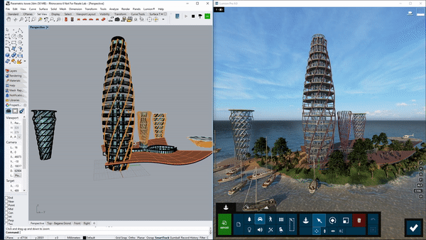 Lumion LiveSync for Rhino.gif