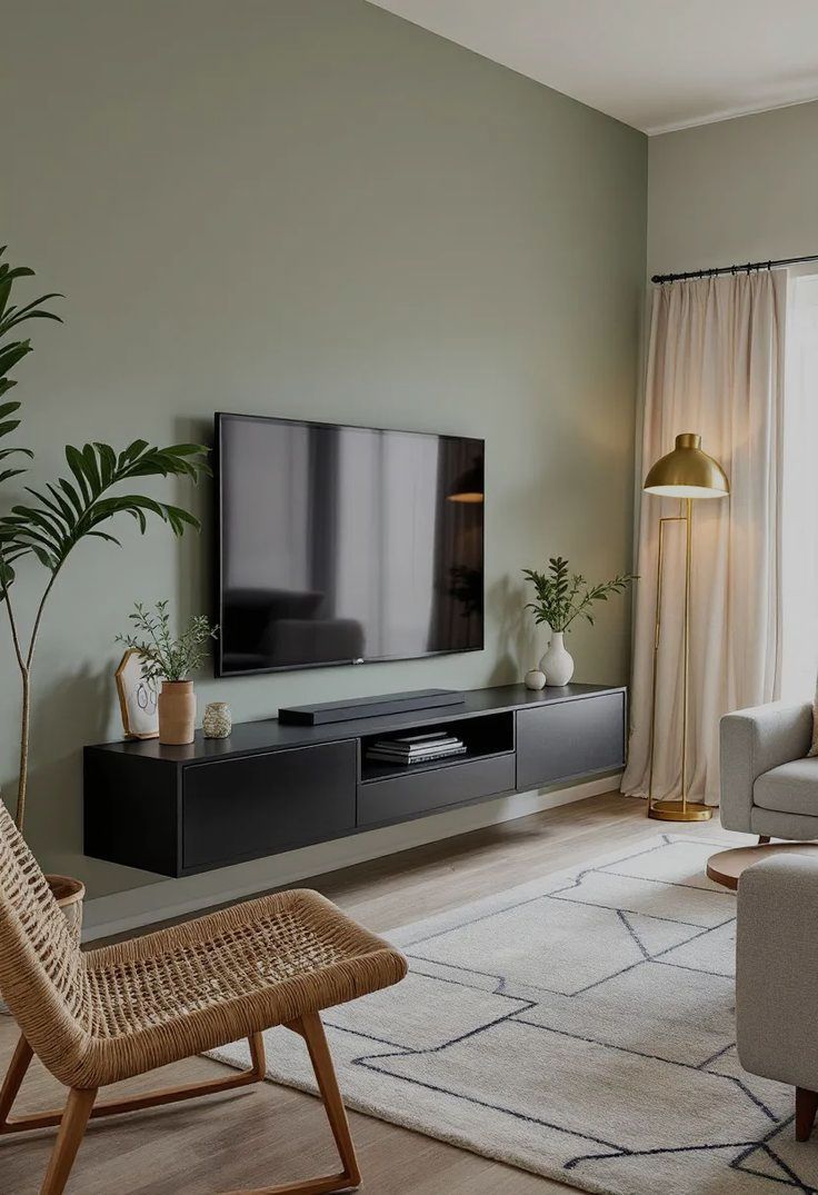 20 Modern Sage Green Living Room Organization Ideas (1).jpg