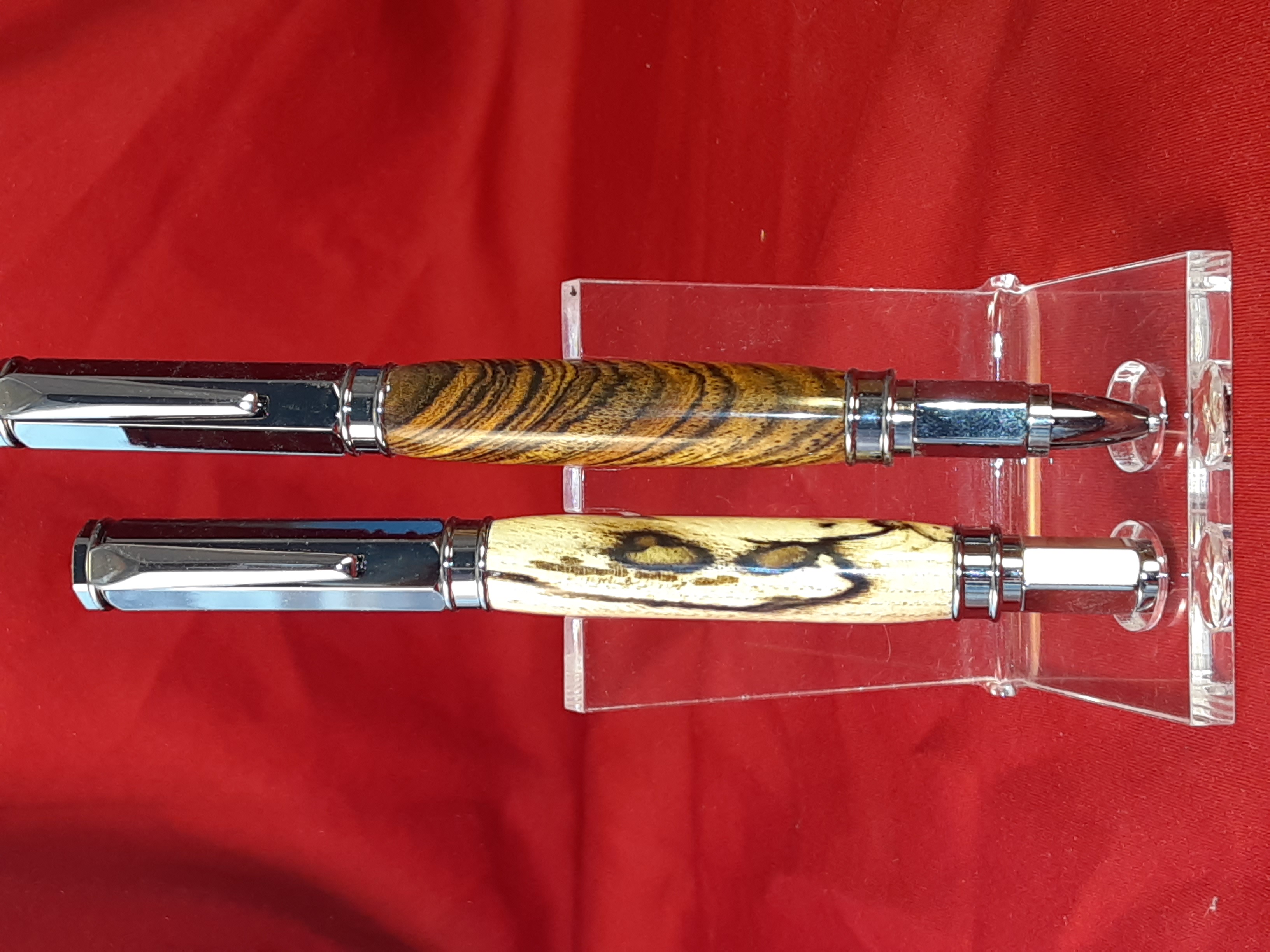 Spalted Hackberry and Bocote