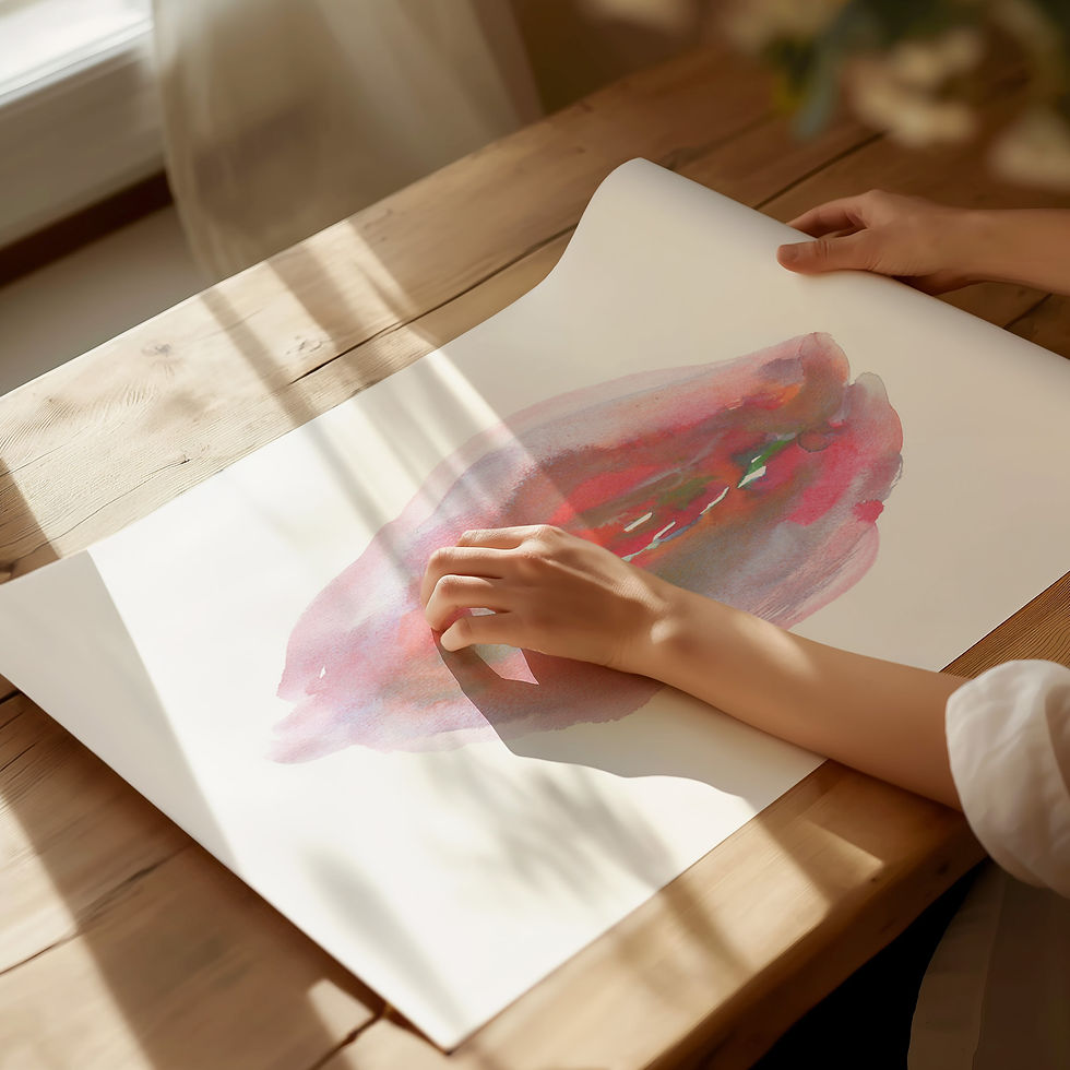 Miniaturbild: A3 Vulva Aquarell Poster
