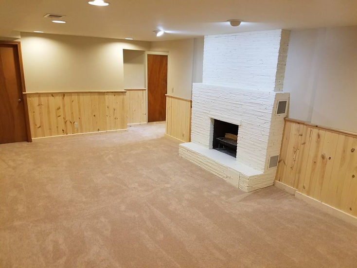 Basement living space