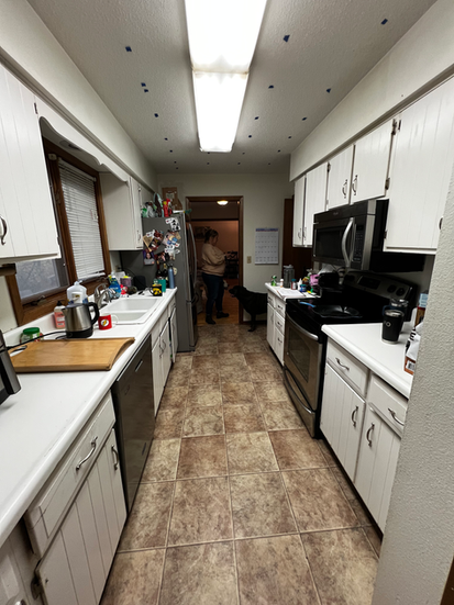 Kitchen before