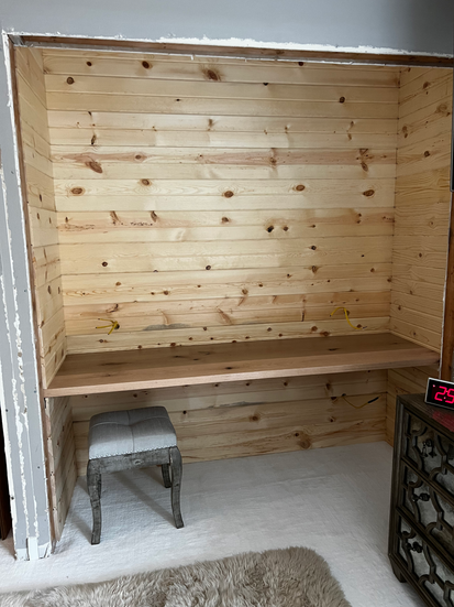 Desk area