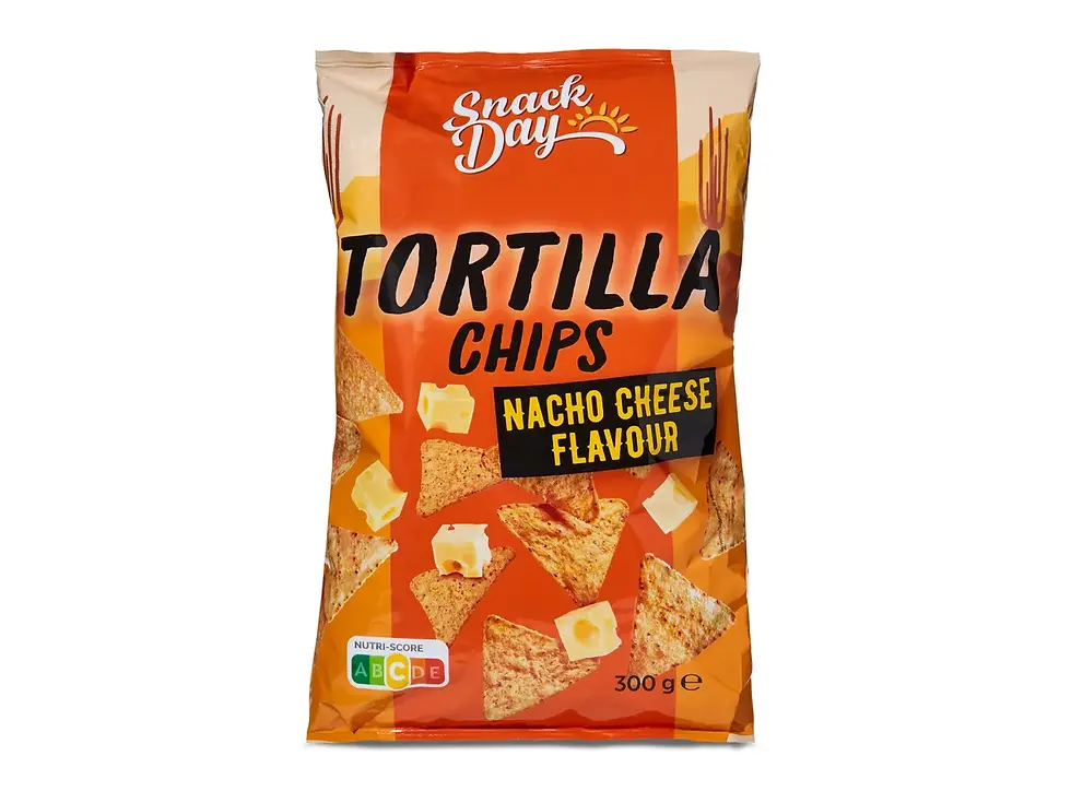 Snack Day Tortillas Nacho Cheese 300g