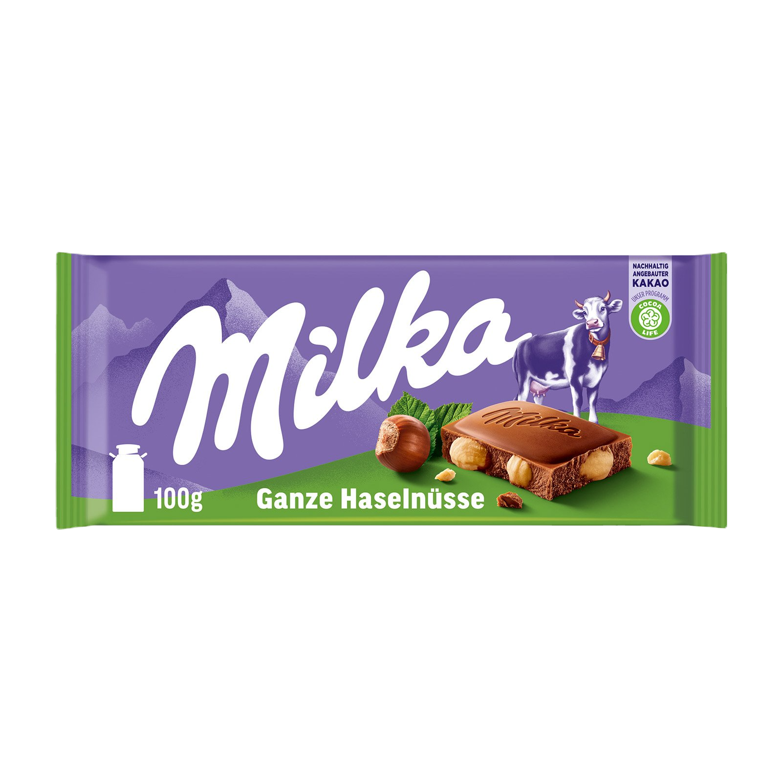 Milka Ganze Haselnuss 100g
