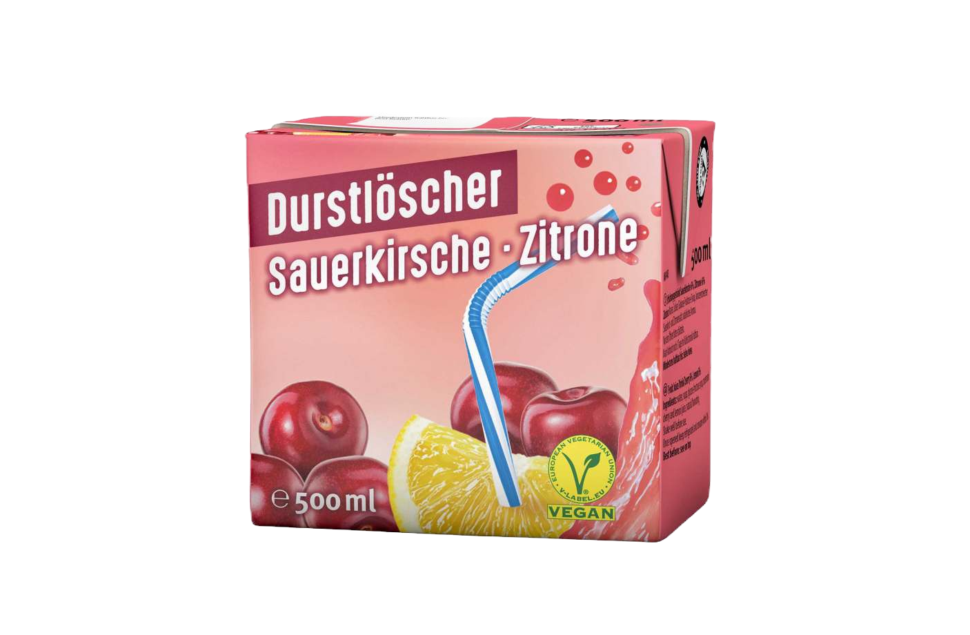 Durstlöscher Sauerkirsche Zitrone 0,5L