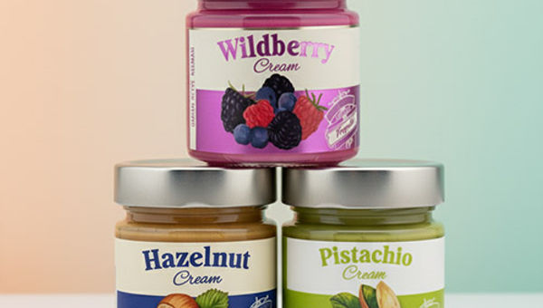 Fındık Kreması, Antepfıstık Kreması, Orman Meyvesi Kreması, 3 Adet x 220 gr