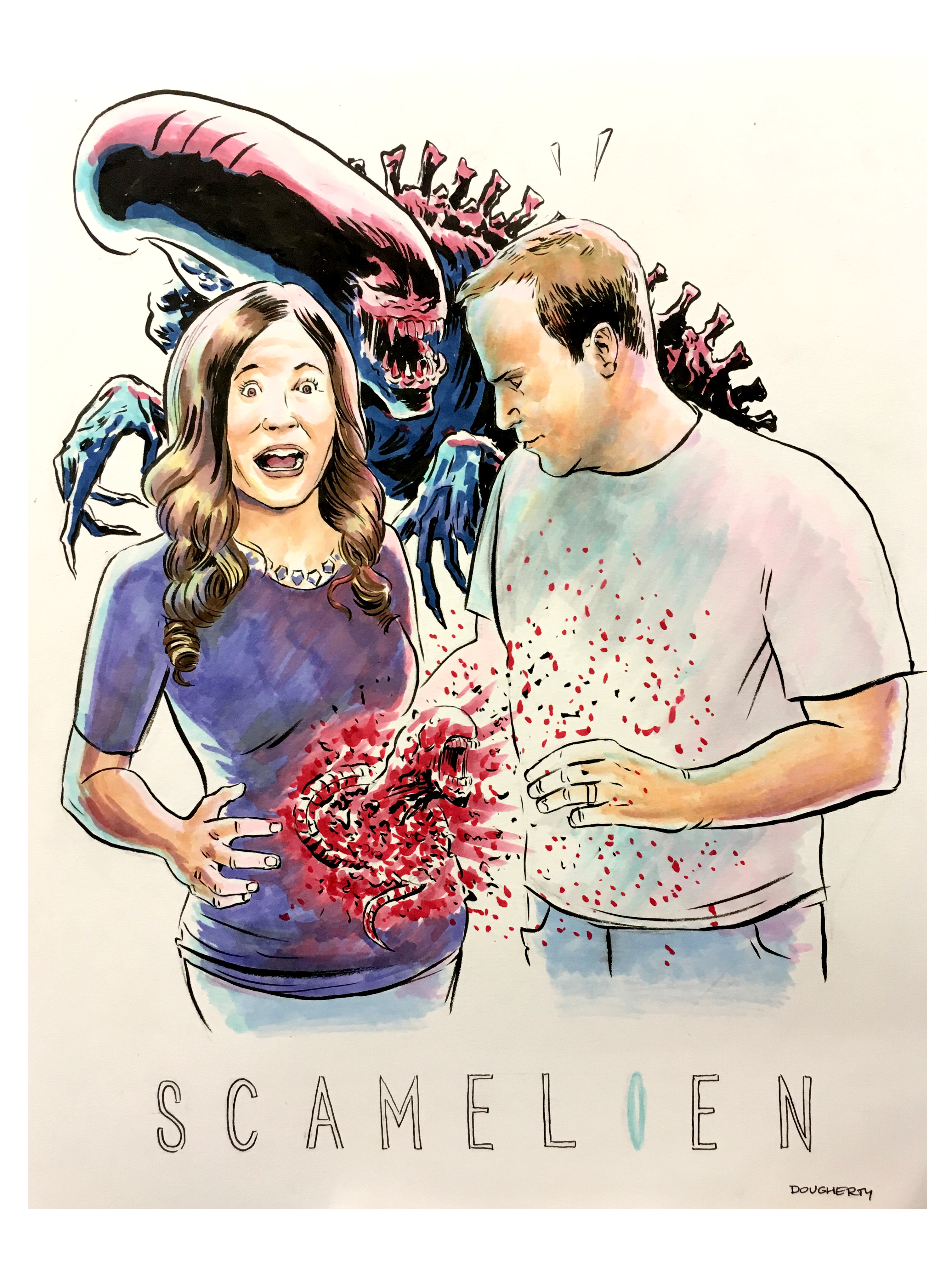 Alien birth announcement!