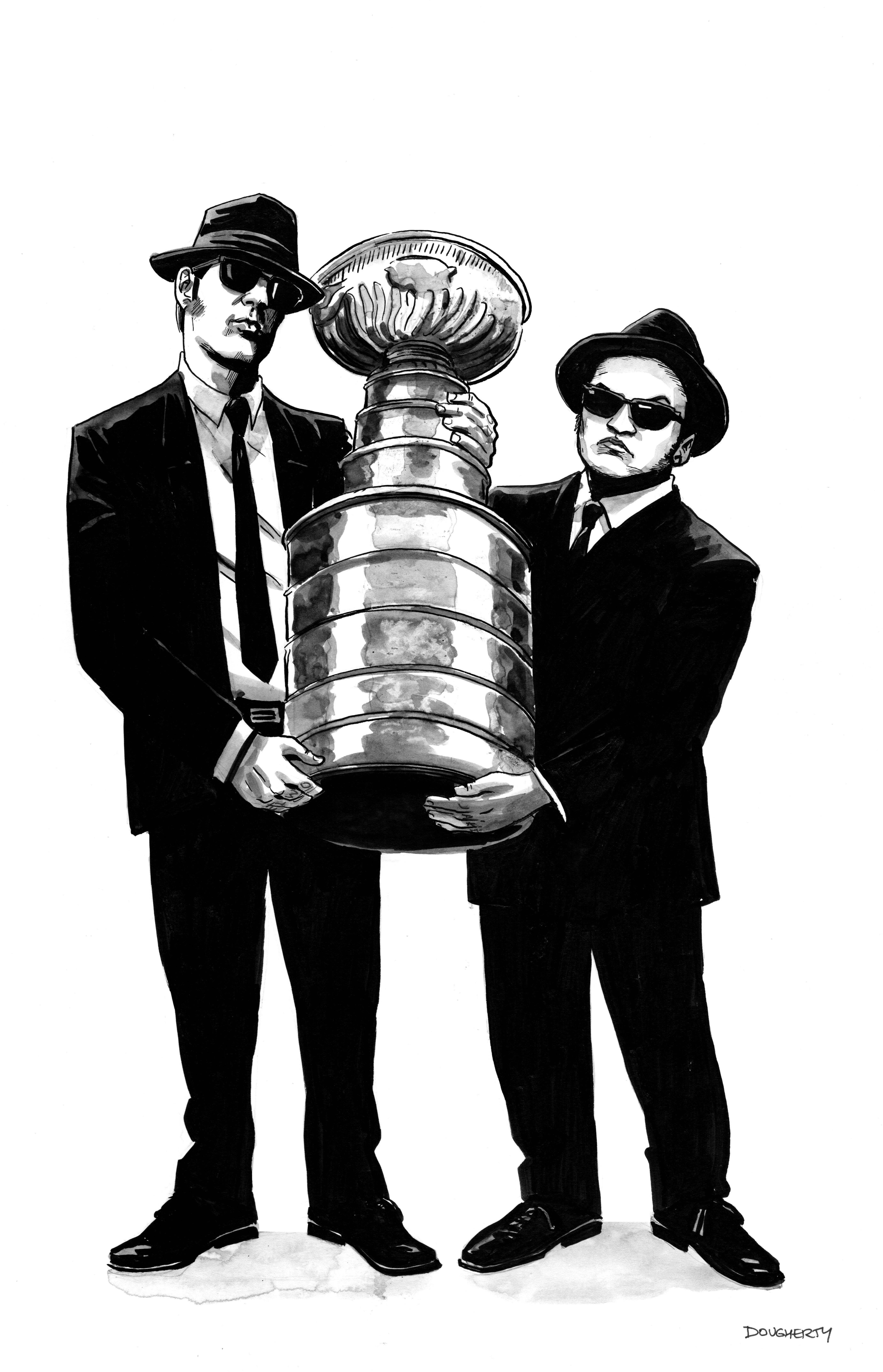Blues Brothers Stanley Cup