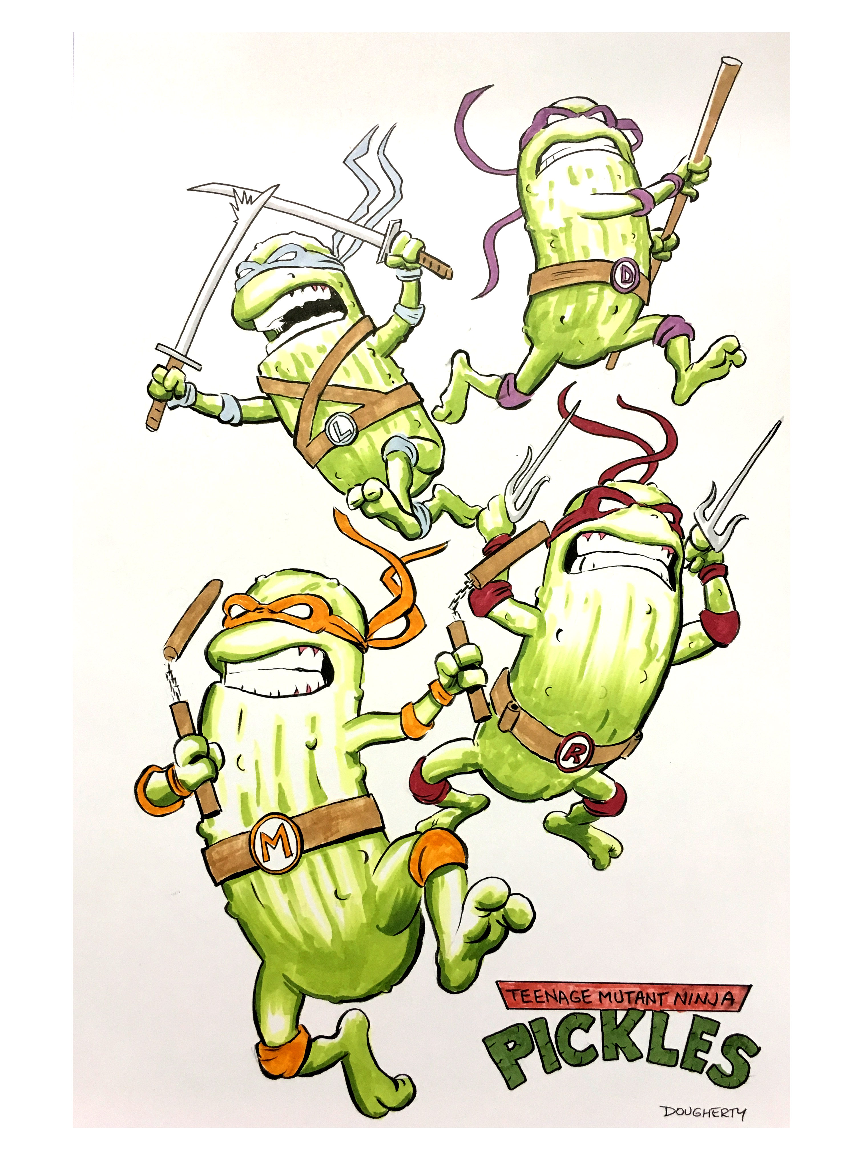 Teenage Mutant Ninja Pickles