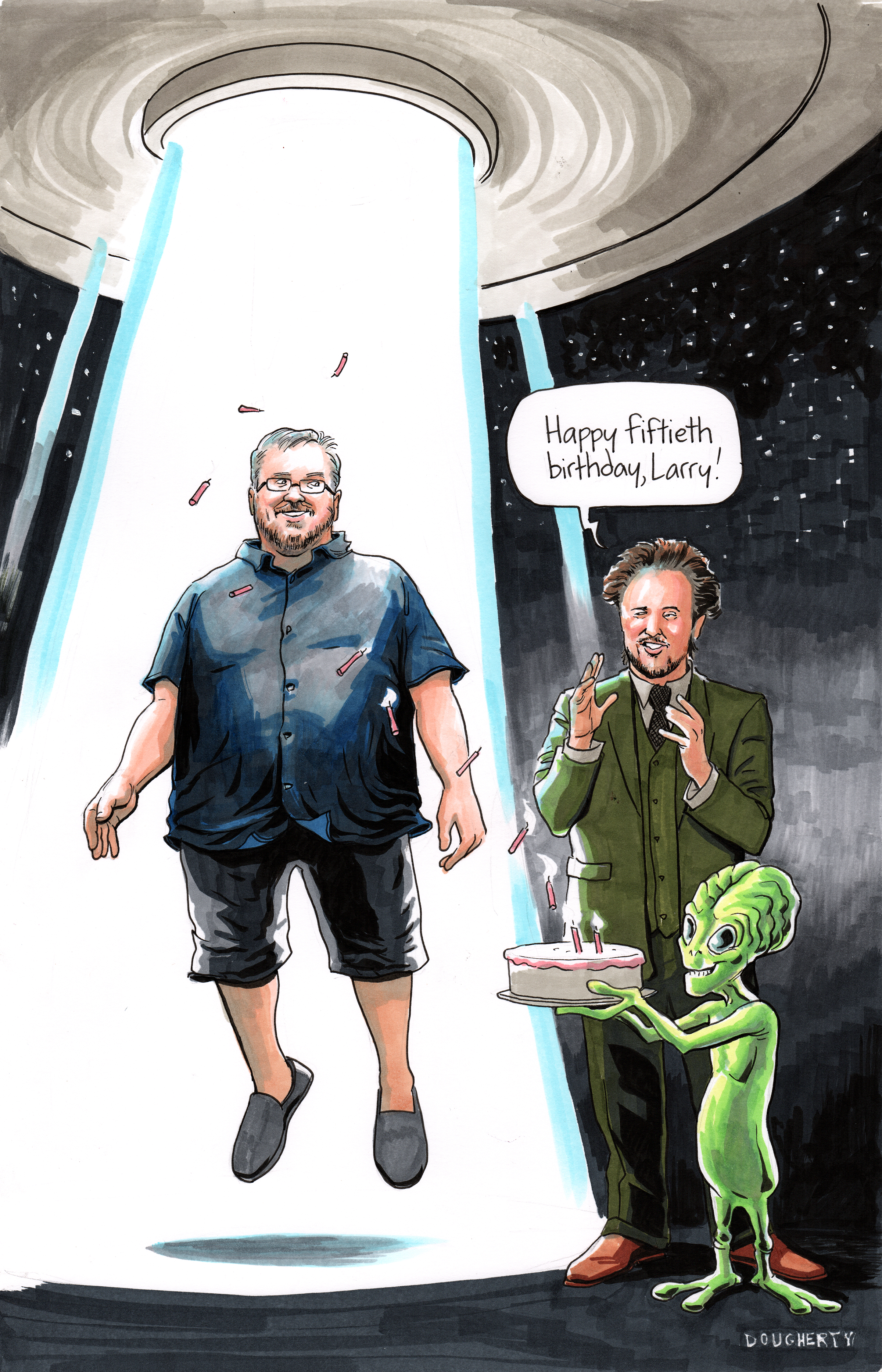 Alien Birthday Commission