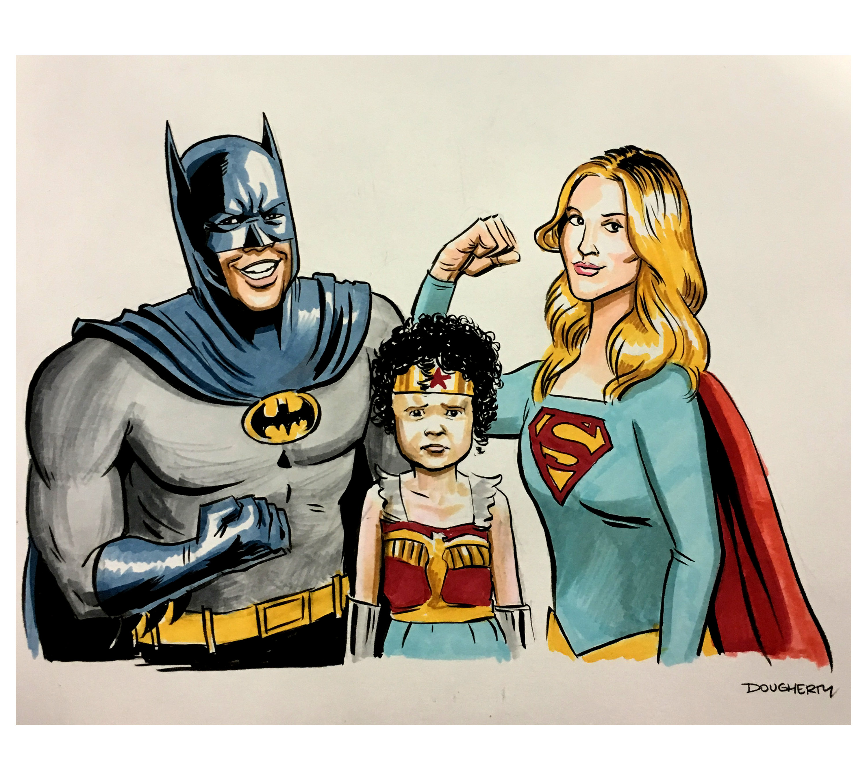 DC Trinity family