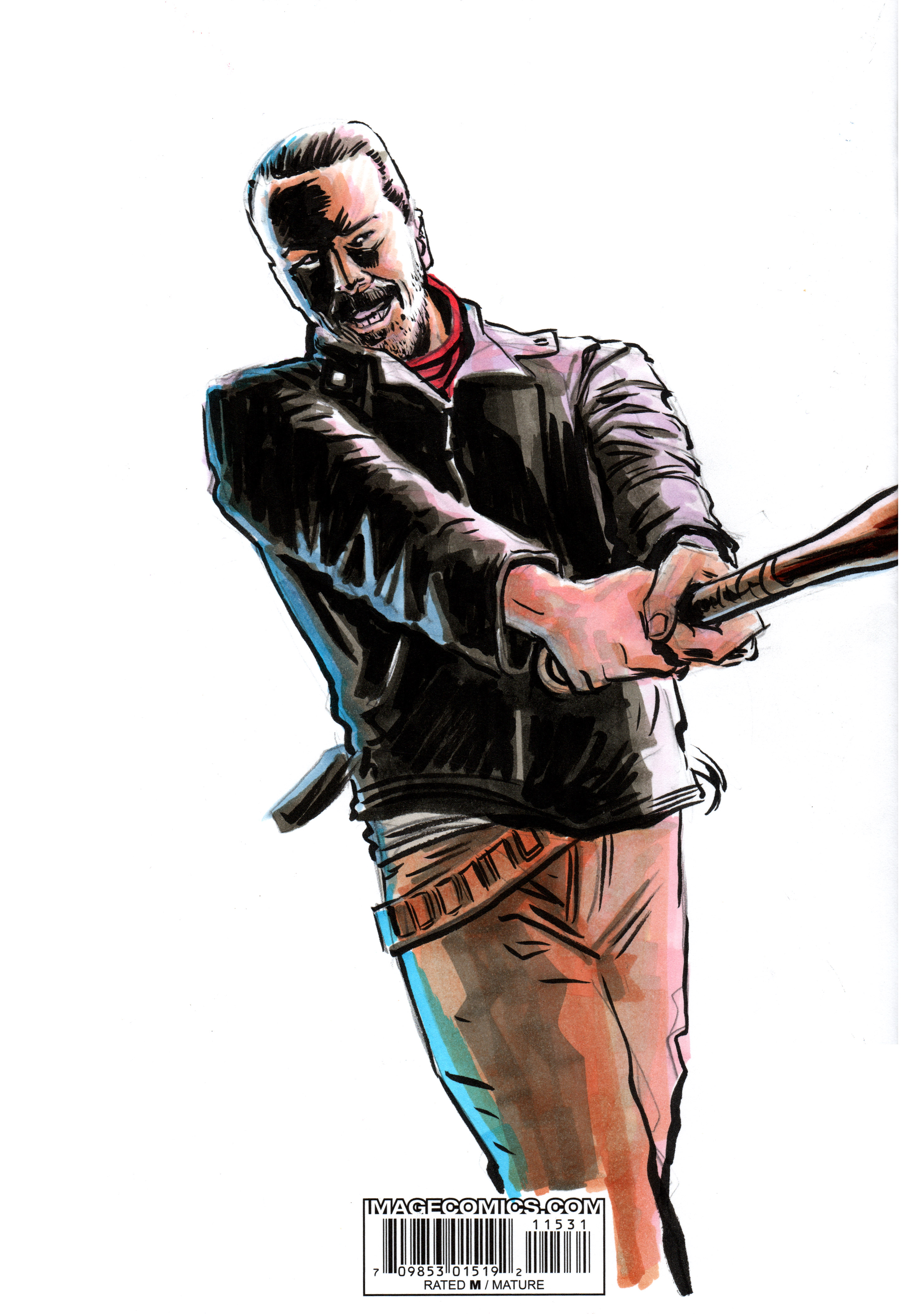 Negan from Walking Dead