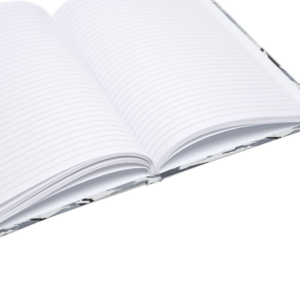 Thumbnail: Raven & Heart Hardcover Journal (A5) — Gothic Winter Sketch Notebook