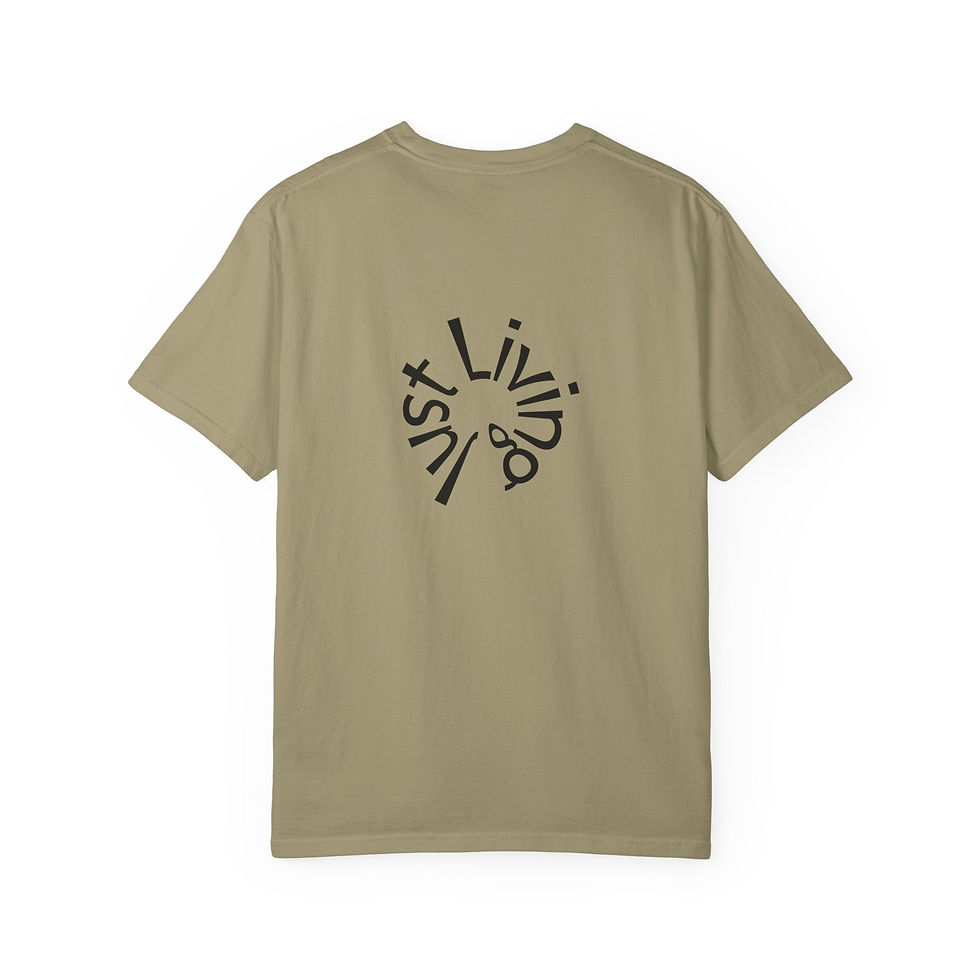 Thumbnail: Forest Lake Reflection T-shirt Trees Nature Mens Womens Just Living Melody Lane
