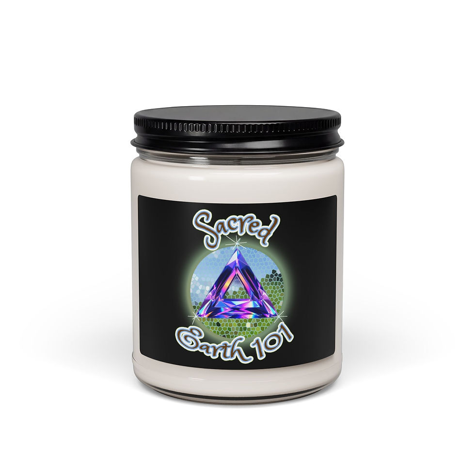 Thumbnail: Sacred Earth 101 Scented Soy Candle — 9oz Spiritual/Housewarming Gift