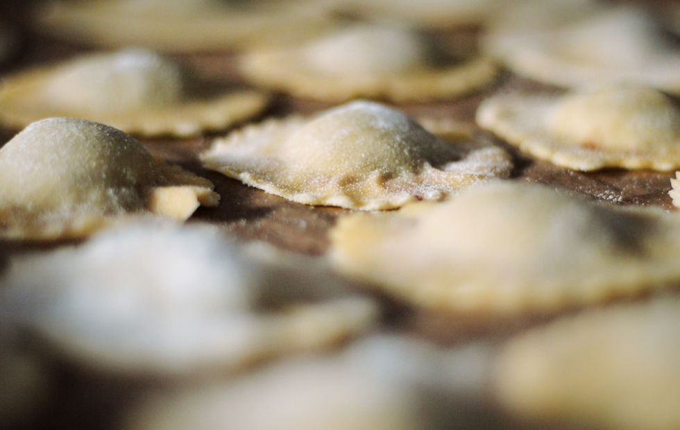 Oficina Adulto: Massas Recheadas: Ravioli e Molhos