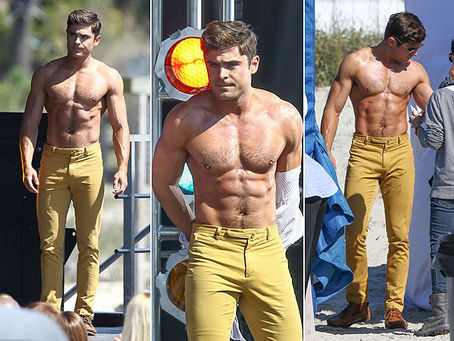 Era Uma vez Zac Efron seduzindo um tubarão de 5 metros.