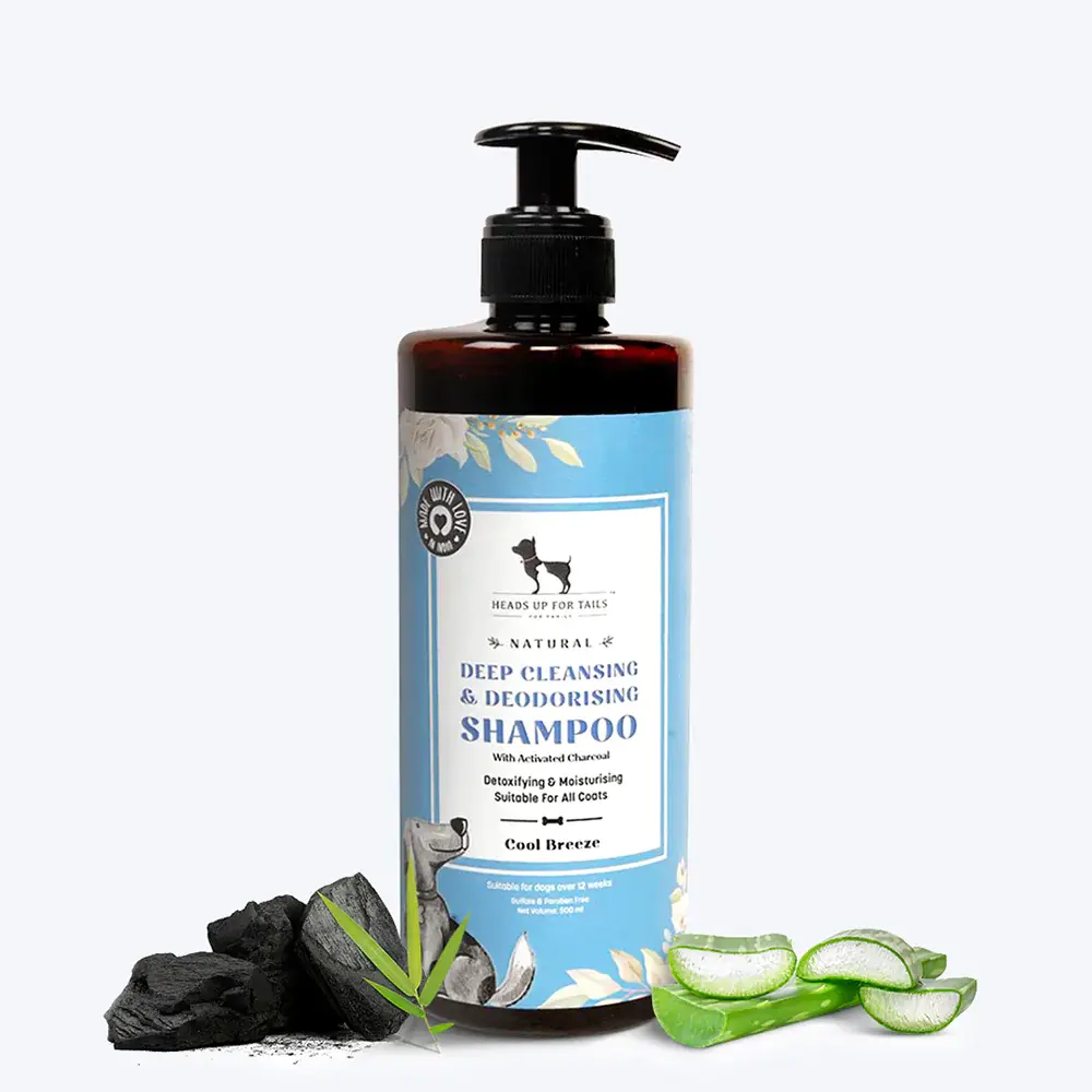 HUFT Natural Deep Cleansing and Deodorising Shampoo for Dogs
