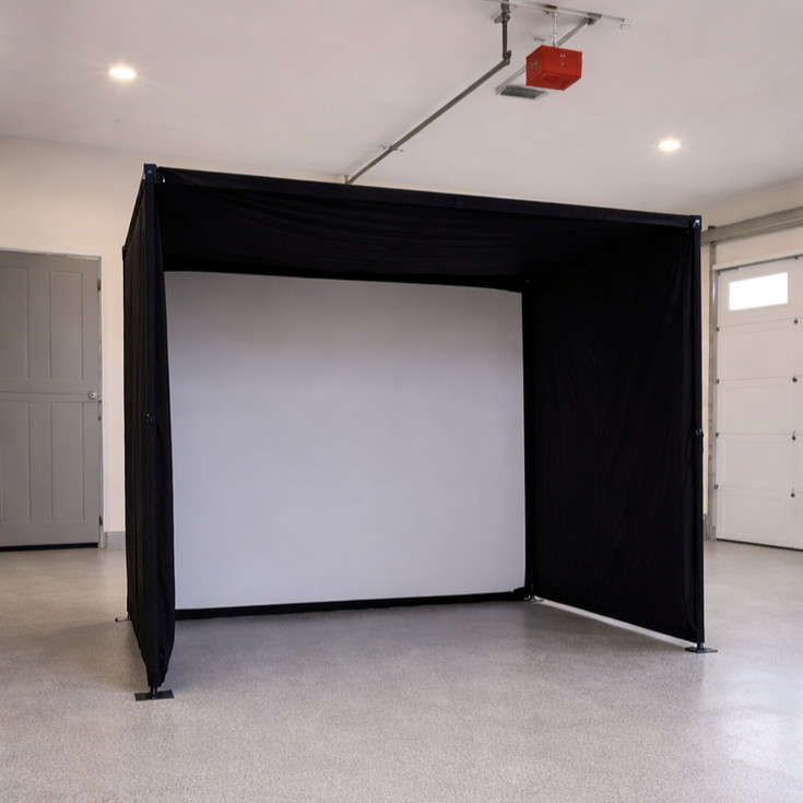 Foldable Golf Bay Enclosure - Collapsible