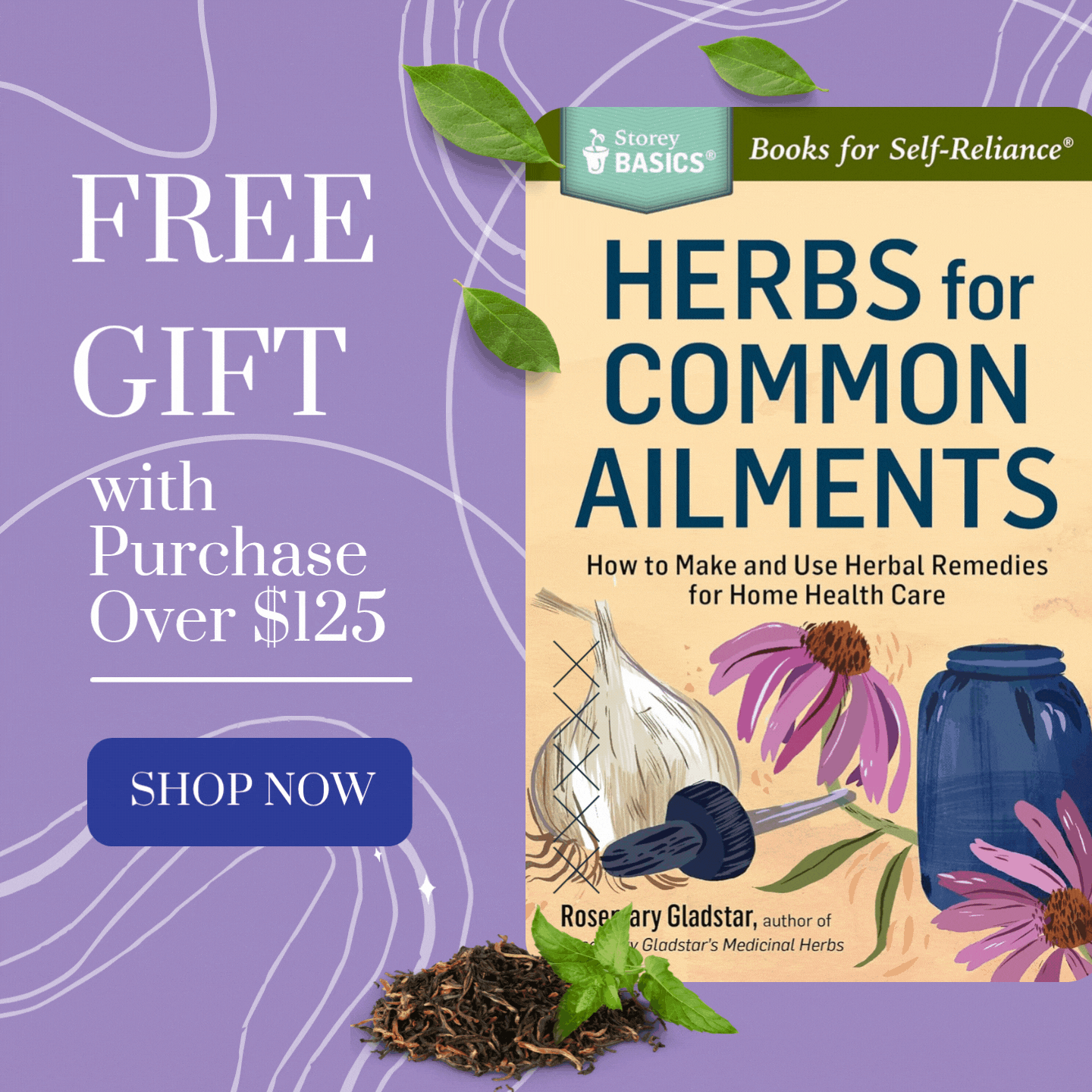 Modern Herbal Organic Tea Drink Your Story (1920 x 1920 px) (4).gif