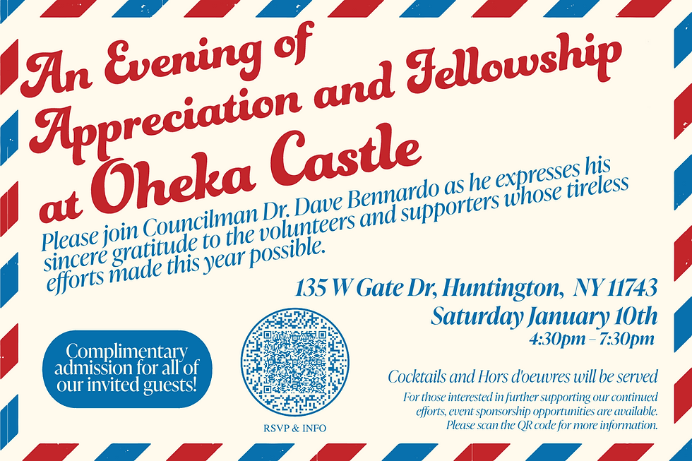 An Evening of Appreciation and Fellowship at Oheka Castle