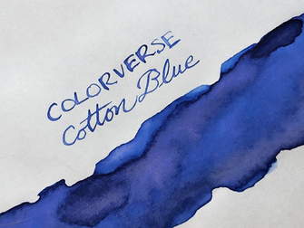 Ink Review: Colorverse Cotton Blue