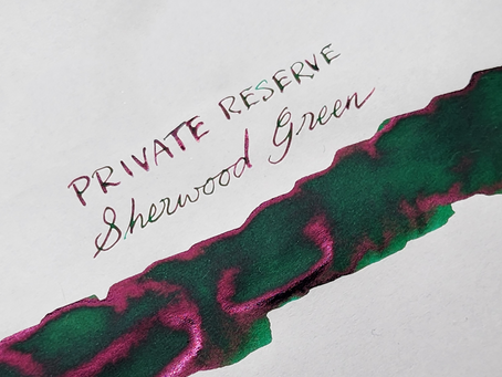 Ink Review: Private Reserve Sherwood Green
