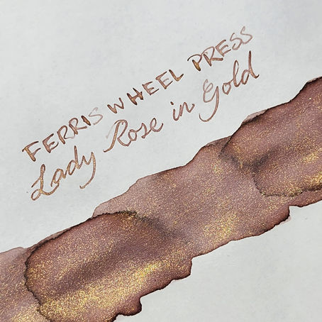Ink Review: Ferris Wheel Press Lady Rose in Gold