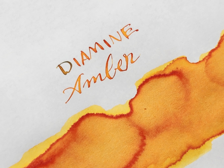 Ink Review: Diamine Amber