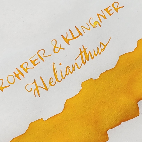 Ink Review: Rohrer & Klingner Helianthus