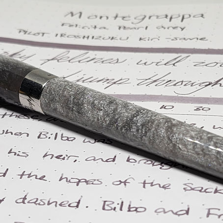 Fountain Pen: Montegrappa Felicita Pearl Grey