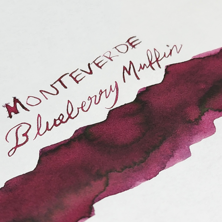 Ink Review: Monteverde Blueberry Muffin