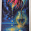 Thumbnail: Print Dripping Space Flower - Blue Hue