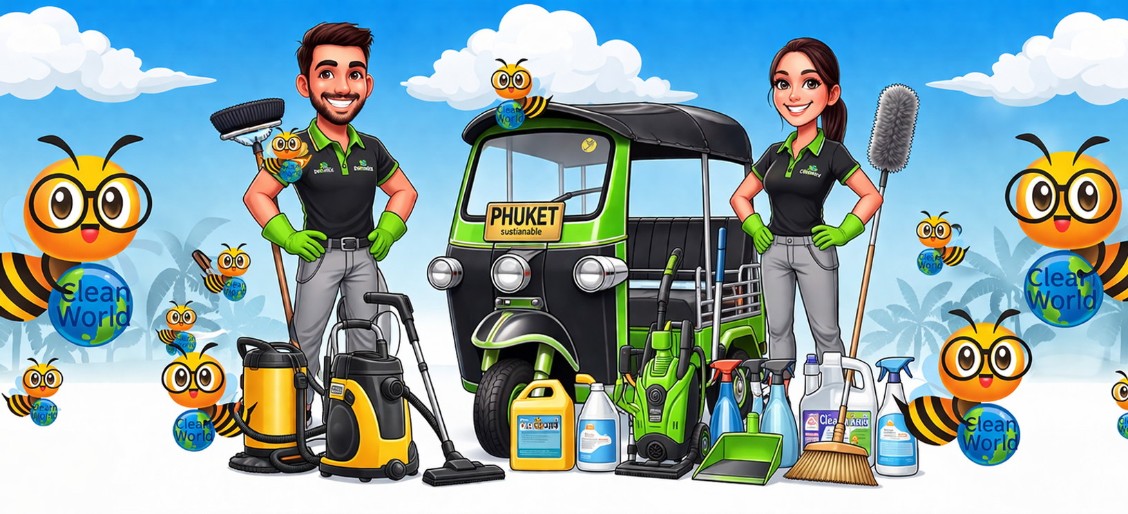 Cleaning Service Phuket by Phuket Cleaning Bee