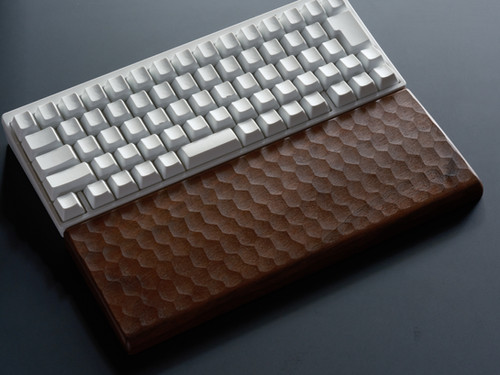 HHKB Exclusive “Kikkou-Naguri” Wooden Palm Rest & Keyboard Roof