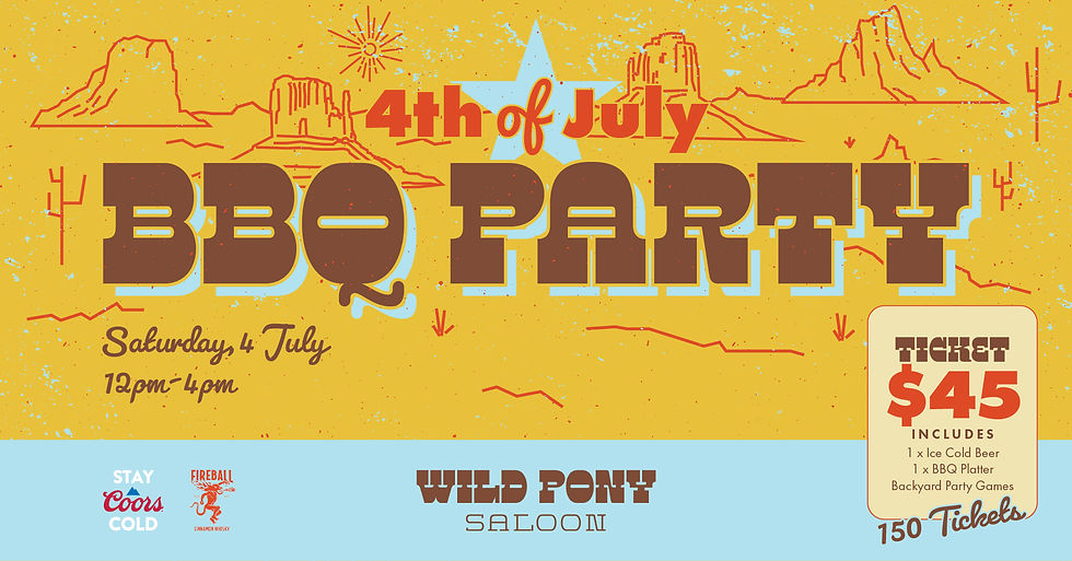 4th of July Wild Pony BBQ