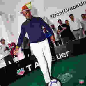 Ian Wright challenged himself in the ICON for TAG Heuer and ESA