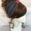 Thumbnail: Navy polka dot turban band