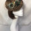 Thumbnail: Brown flower wedding hat