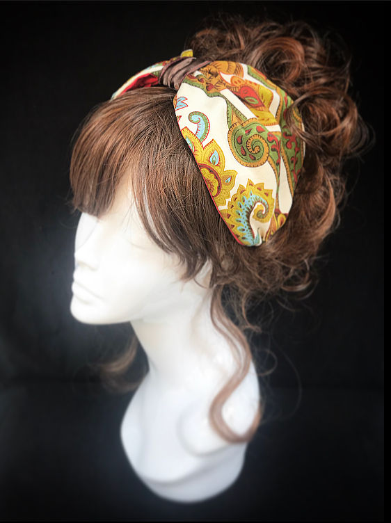 Thumbnail: Paisley vintage turban band