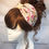 Thumbnail: Grey floral turban band