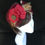 Thumbnail: Maroon vintage turban band