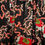 Thumbnail: Red and black feather fascinator