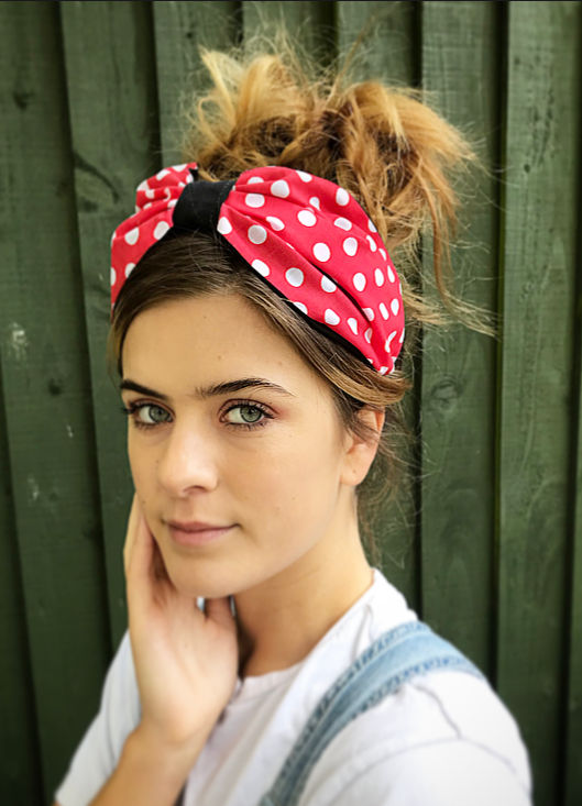 Large spot turban band
